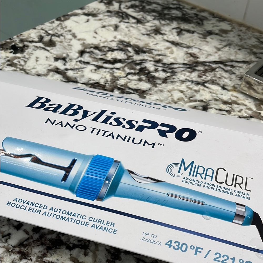BaBylissPRO Nano Titanium MiraCurl - Blue